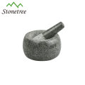 cheap price 15cm black color stone herb grinder